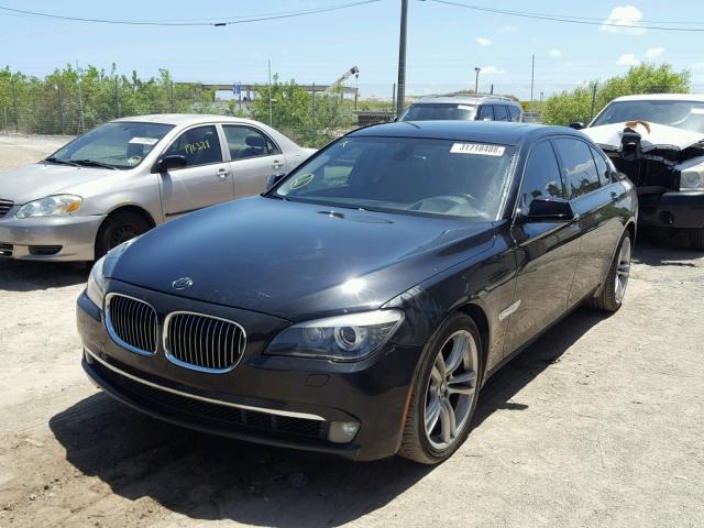 WBAKB83519CY57610 - 2009 BMW 750 LI BLACK photo 2