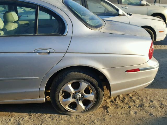 SAJDA01C0YFL53081 - 2000 JAGUAR S-TYPE SILVER photo 9