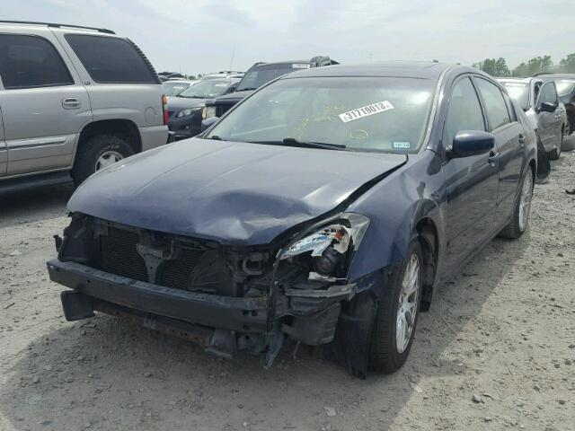 1N4BA41E47C809393 - 2007 NISSAN MAXIMA SE BLUE photo 2