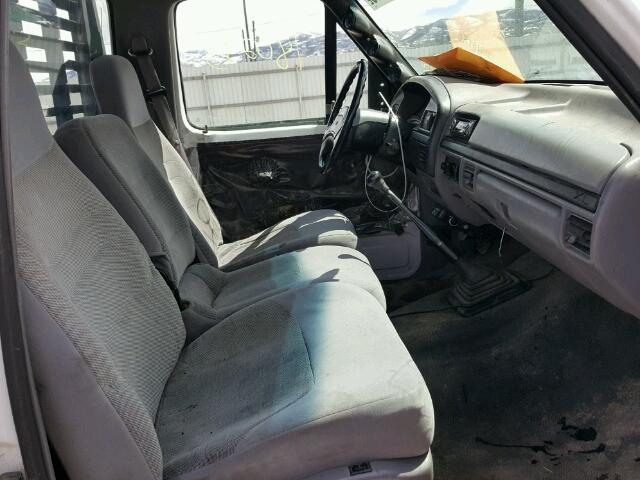 1FDHF25F8TEB14020 - 1996 FORD F250 WHITE photo 5