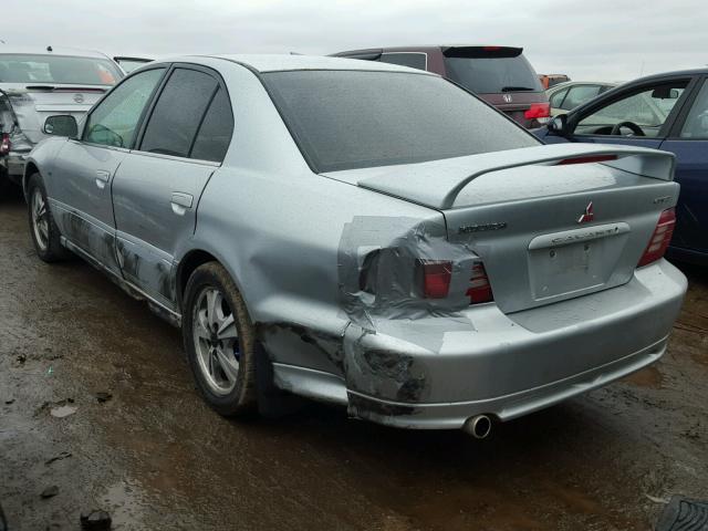 4A3AA46H51E012328 - 2001 MITSUBISHI GALANT ES SILVER photo 3