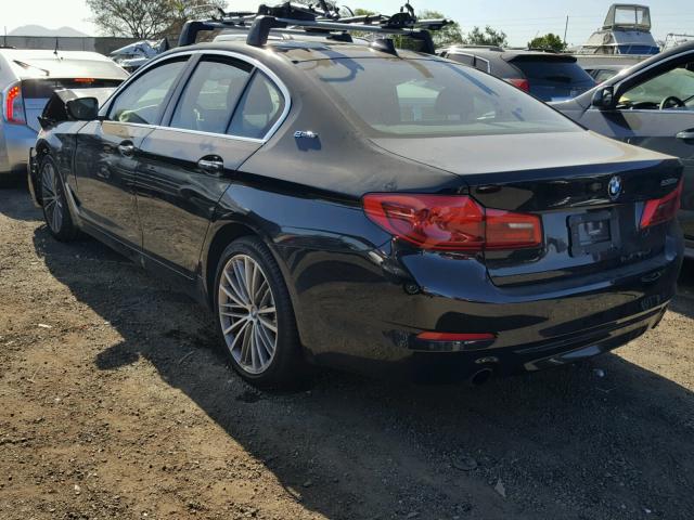 WBAJA9C53JB032957 - 2018 BMW 530E BLACK photo 3