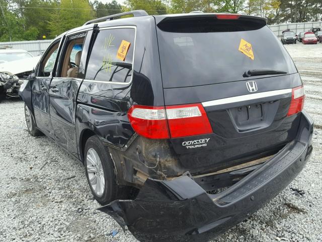 5FNRL38806B013562 - 2006 HONDA ODYSSEY TO BLACK photo 3