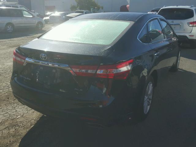 4T1BK1EB8DU032403 - 2013 TOYOTA AVALON BAS BLACK photo 4