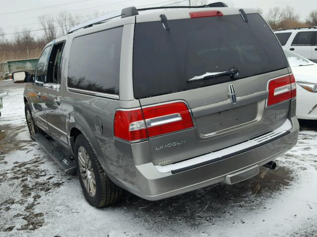 5LMFL28508LJ16458 - 2008 LINCOLN NAVIGATOR GOLD photo 3