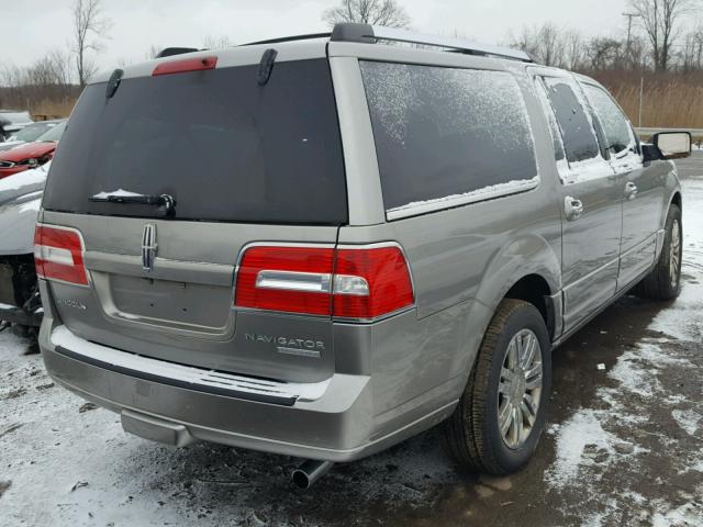 5LMFL28508LJ16458 - 2008 LINCOLN NAVIGATOR GOLD photo 4