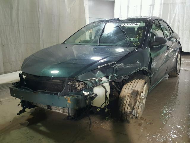 1G2ZM551864235648 - 2006 PONTIAC G6 GTP GREEN photo 2