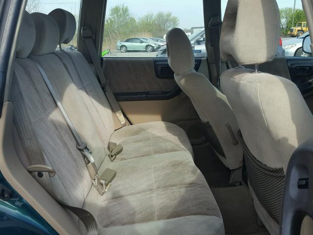 JF1SF65531H749091 - 2001 SUBARU FORESTER S GREEN photo 6
