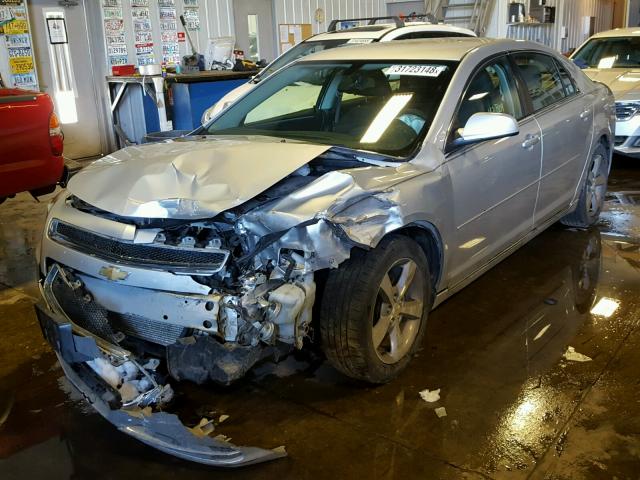 1G1ZC5E14BF173123 - 2011 CHEVROLET MALIBU 1LT 银色 照片 2