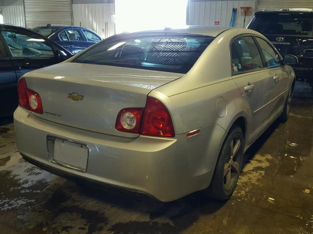 1G1ZC5E14BF173123 - 2011 CHEVROLET MALIBU 1LT 银色 照片 4