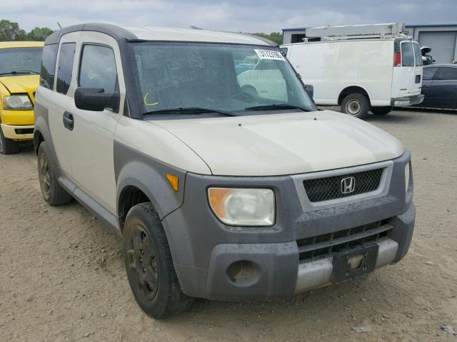 5J6YH28355L007001 - 2005 HONDA ELEMENT LX CREAM photo 1