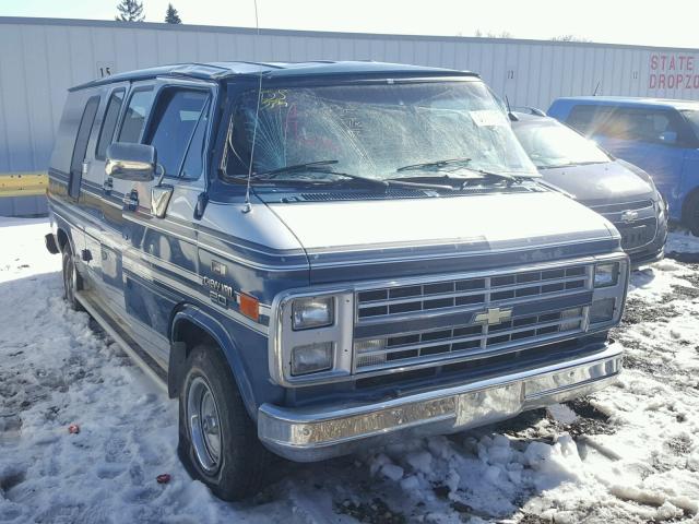 1GBEG25K3L7102965 - 1990 CHEVROLET G20 TWO TONE photo 1