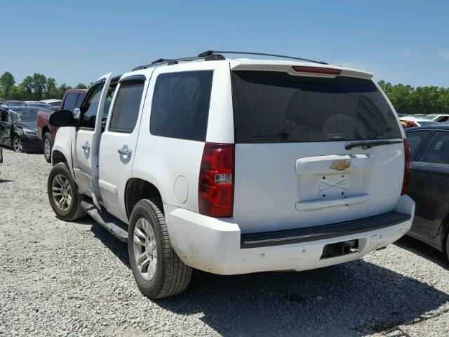 1GNFC13087R284879 - 2007 CHEVROLET TAHOE C150 WHITE photo 3