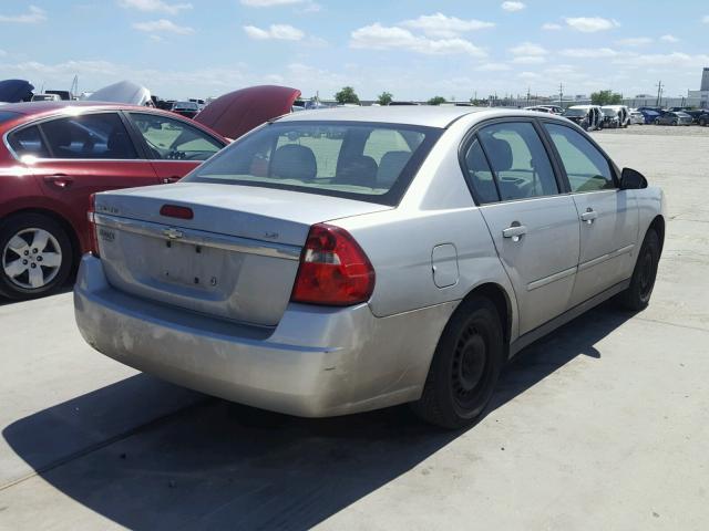 1G1ZS57F37F151665 - 2007 CHEVROLET MALIBU LS ნაცრისფერი ფოტო 4