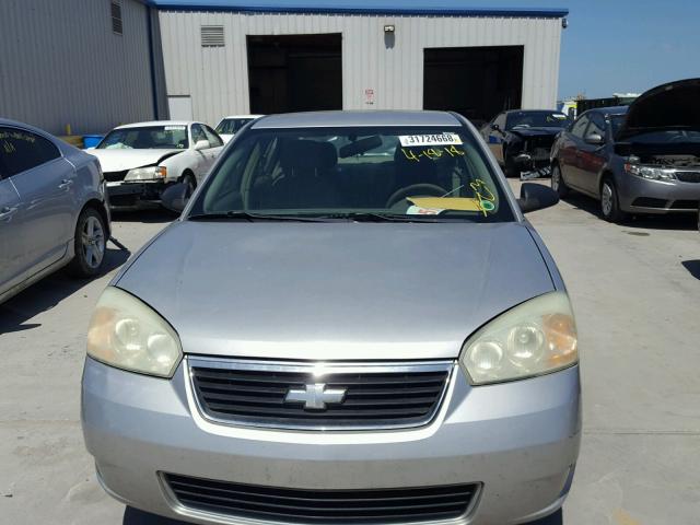 1G1ZS57F37F151665 - 2007 CHEVROLET MALIBU LS ნაცრისფერი ფოტო 9