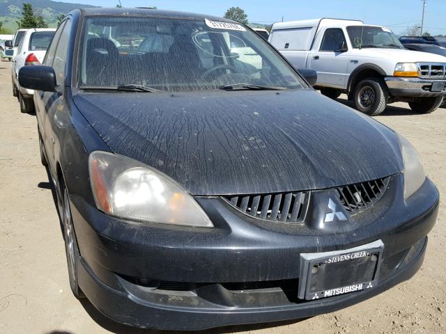 JA3AJ66F64U046185 - 2004 MITSUBISHI LANCER RAL CHARCOAL photo 1