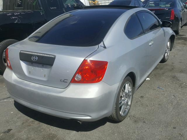 JTKDE167650026776 - 2005 TOYOTA SCION TC 灰色 照片 4