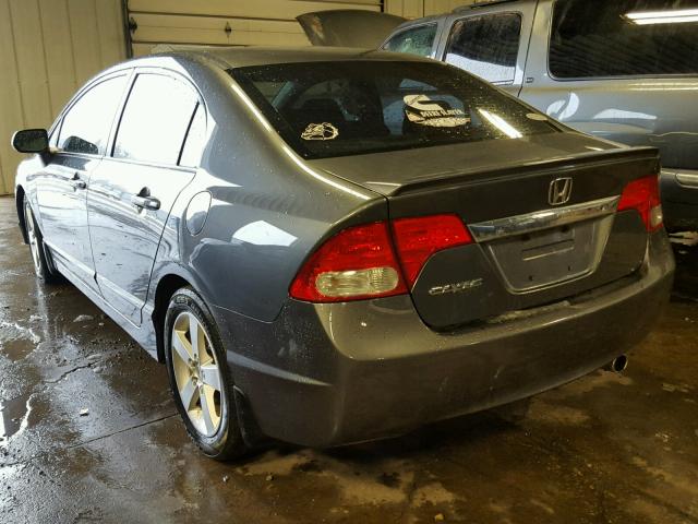 19XFA1E61BE012453 - 2011 HONDA CIVIC LX-S Сұр фото 3