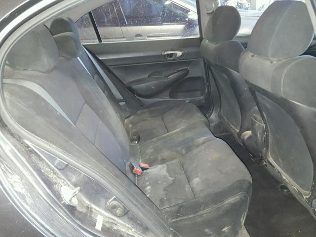 19XFA1E61BE012453 - 2011 HONDA CIVIC LX-S Сұр фото 6