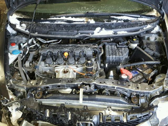 19XFA1E61BE012453 - 2011 HONDA CIVIC LX-S Сұр фото 7