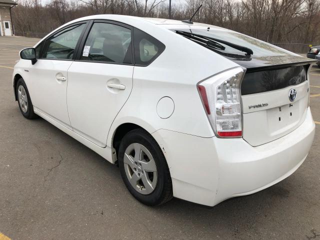 JTDKN3DU0A0105888 - 2010 TOYOTA PRIUS WHITE photo 3