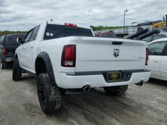 1C6RR7MT6GS197966 - 2016 RAM 1500 SPORT WHITE photo 3