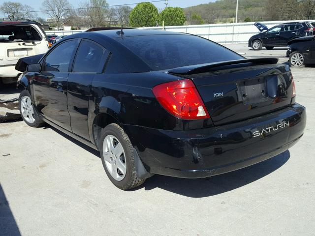 1G8AN15F26Z181304 - 2006 SATURN ION LEVEL BLACK photo 3