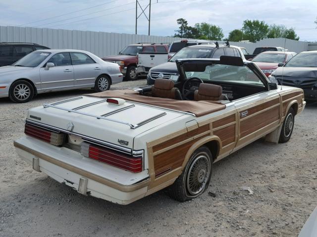 1C3BC55G5EG113321 - 1984 CHRYSLER LEBARON 白色 照片 4