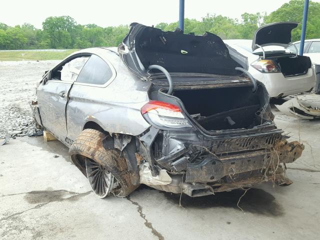 WBALX3C54CDV77321 - 2012 BMW 650 I SILVER photo 3