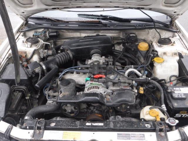 4S3BD4355T7203621 - 1996 SUBARU LEGACY L WHITE photo 7