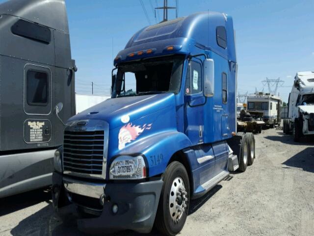 1FUJBBDR09DAC2208 - 2009 FREIGHTLINER CONVENTION BLUE photo 2