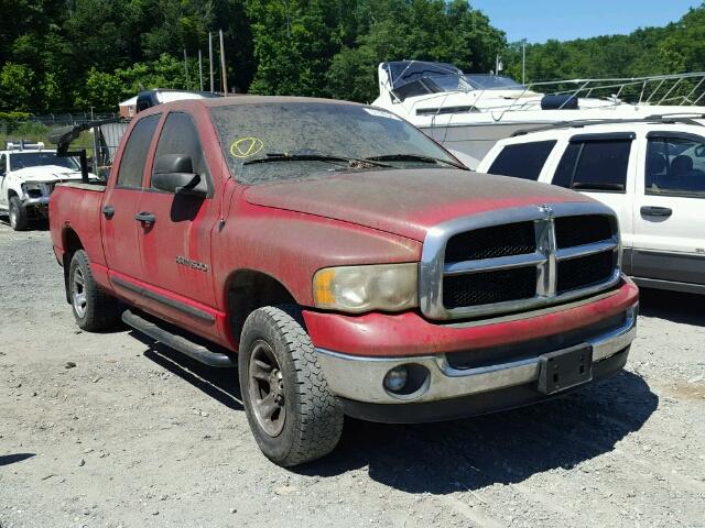 1D7HU18N64S540076 - 2004 DODGE RAM 1500 S RED photo 1