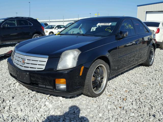 1G6DM57T170191105 - 2007 CADILLAC CTS BLACK photo 2