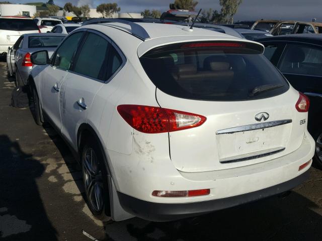 JN1AJ0HR9CM450279 - 2012 INFINITI EX35 BASE WHITE photo 3