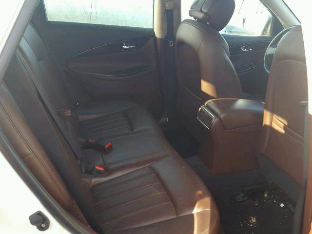 JN1AJ0HR9CM450279 - 2012 INFINITI EX35 BASE WHITE photo 6