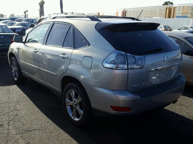 JTJGW31U262000656 - 2006 LEXUS RX 400 SILVER photo 3