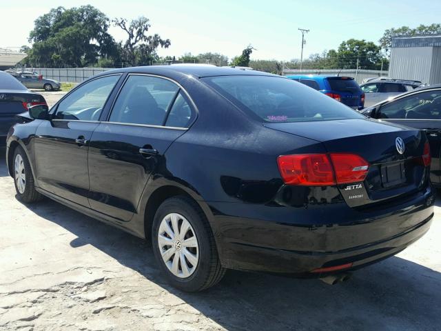 3VW2K7AJ7BM375237 - 2011 VOLKSWAGEN JETTA BASE 勃艮第红 照片 3