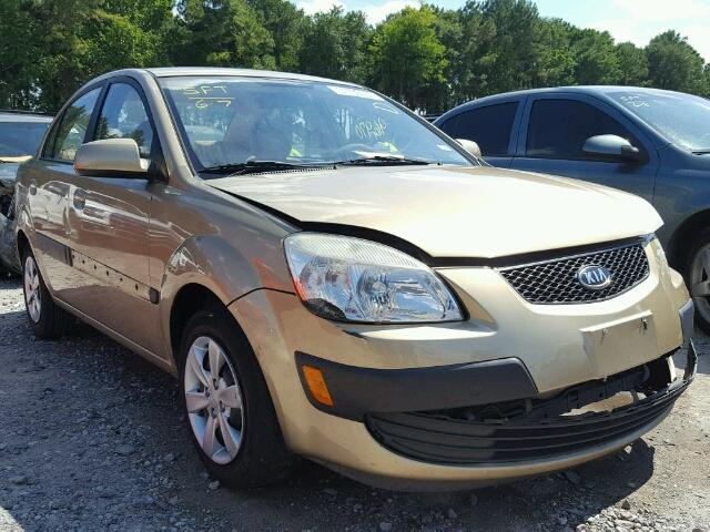 KNADE223396474294 - 2009 KIA RIO BASE GOLD photo 1