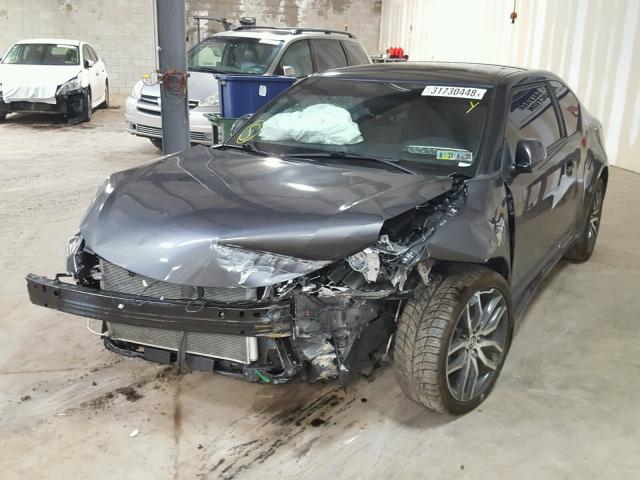 JTKJF5C70FJ012685 - 2015 TOYOTA SCION TC 灰色 照片 2