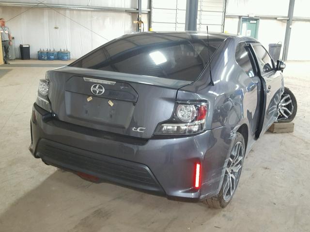 JTKJF5C70FJ012685 - 2015 TOYOTA SCION TC 灰色 照片 4
