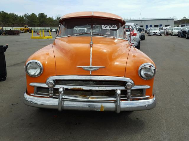 1HKJ157515 - 1950 CHEVROLET DELUXE ORANGE photo 9