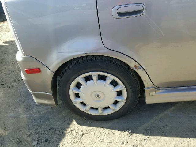 JTLKT334064104607 - 2006 TOYOTA SCION XB SILVER photo 9