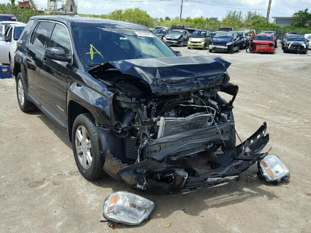 2GKALMEK4F6292334 - 2015 GMC TERRAIN SL BLACK photo 1