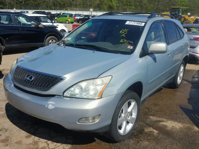 JTJGA31U940019003 - 2004 LEXUS RX 330 SILVER photo 2