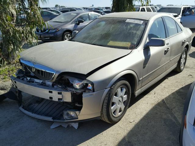 1LNHM86S75Y621156 - 2005 LINCOLN LS GOLD photo 2