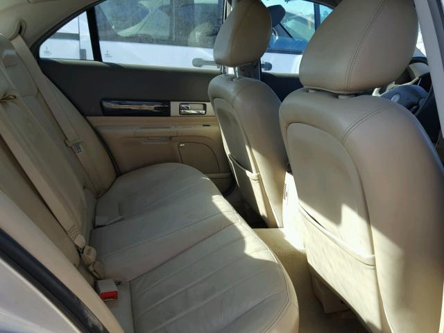1LNHM86S75Y621156 - 2005 LINCOLN LS GOLD photo 6