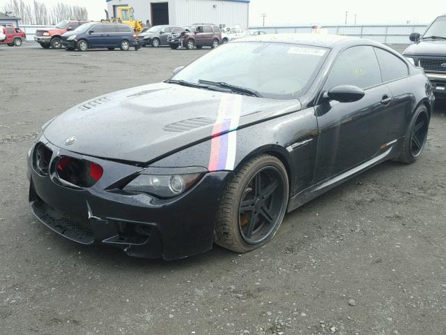 WBSEH93527CY24237 - 2007 BMW M6 BLACK photo 2