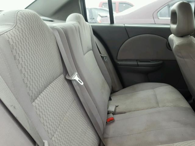 1G8AJ55F67Z207519 - 2007 SATURN ION LEVEL GRAY photo 6