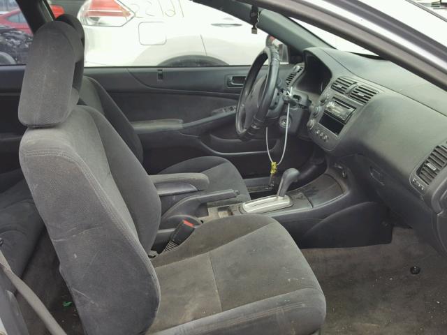 1HGEM22925L001871 - 2005 HONDA CIVIC EX GRAY photo 5