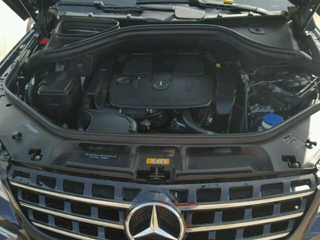 4JGDA5HB7EA383871 - 2014 MERCEDES-BENZ ML350 BLUE photo 7